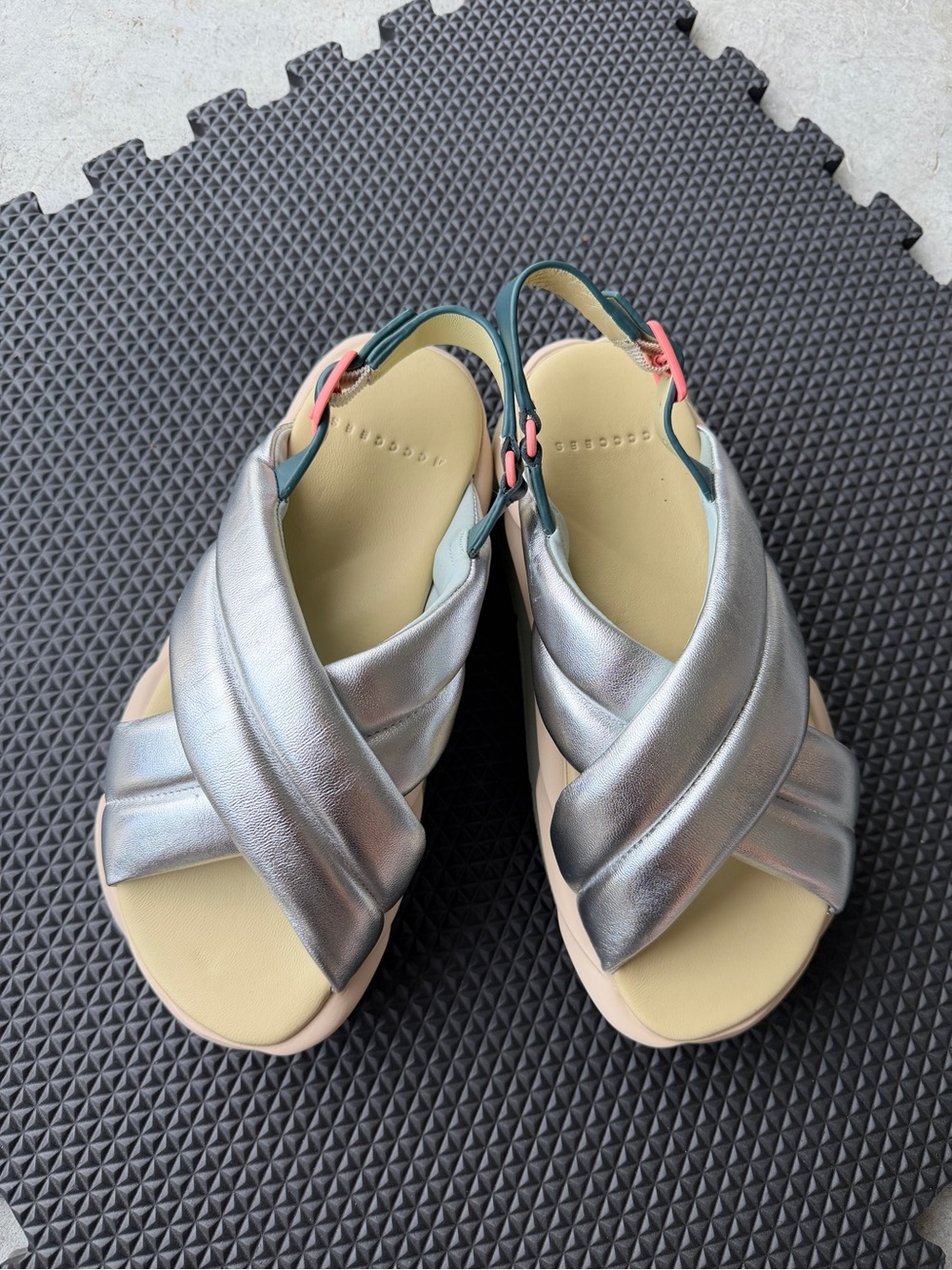 4CCCCEES Sandals - Mellow Moa - Silver